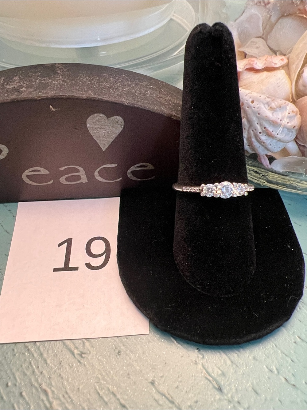 Pandora Fairy Tale Sparkle Ring Size 9